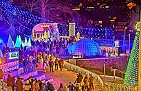 Der Burggarten des Triberger Weihnachtszaubers im vergangenen Jahr. Immer wieder haben die Veranstalter viel Geld investiert, um für die Besucher neue Attraktionen zu schaffen.