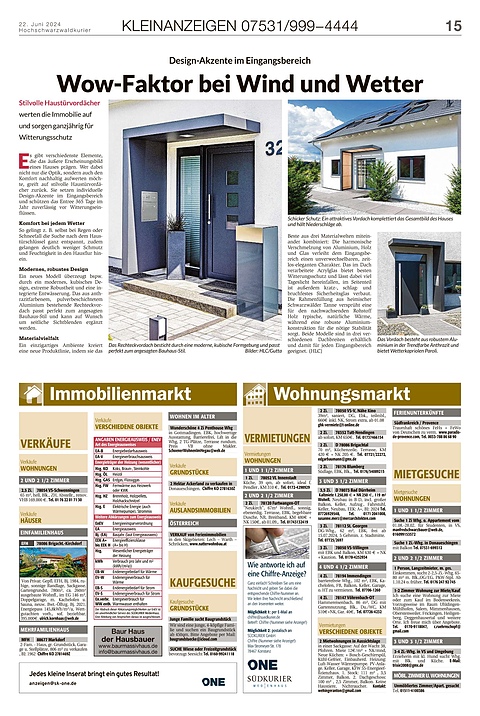 Kleinanzeigen 07531999-4444