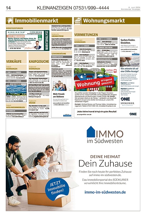 Kleinanzeigen 07531999-4444