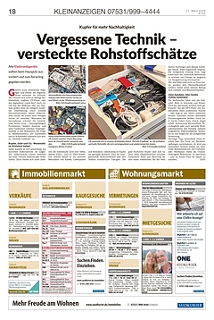 Kleinanzeigen 07531999-4444