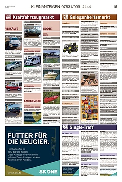 Kleinanzeigen 07531999-4444