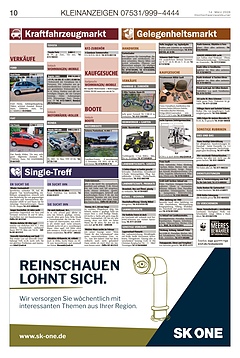 Kleinanzeigen 07531999-4444