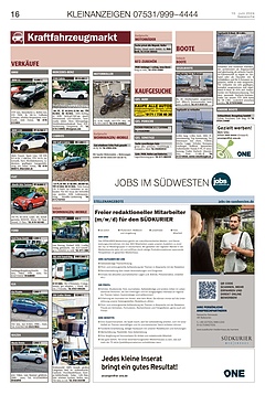 Kleinanzeigen 07531999-4444