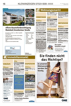 Kleinanzeigen 07531999-4444