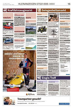 Kleinanzeigen 07531999-4444