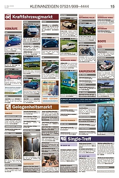 Kleinanzeigen 07531999-4444