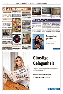 Kleinanzeigen 07531999-4444