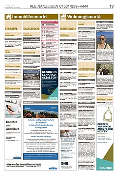 Kleinanzeigen 07531999-4444