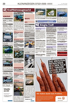 Kleinanzeigen 07531999-4444