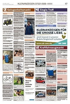 Kleinanzeigen 07531999-4444