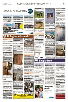 Kleinanzeigen 07531999-4444