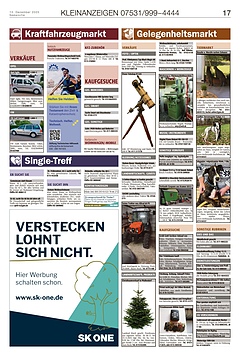 Kleinanzeigen 07531999-4444