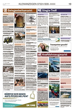 Kleinanzeigen 07531999-4444