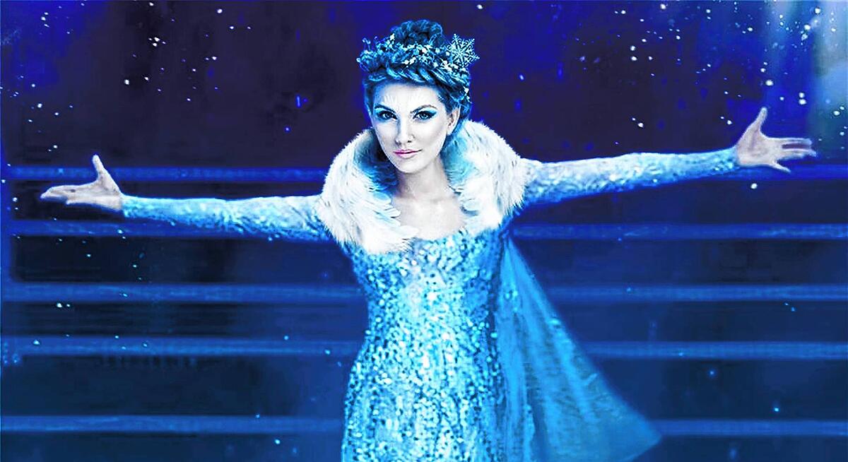 Eiskönigin auf Eis sweb