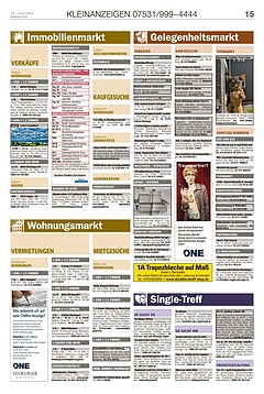 Kleinanzeigen 07531999-4444