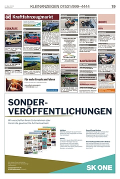 Kleinanzeigen 07531999-4444