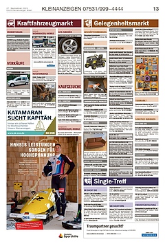 Kleinanzeigen 07531999-4444