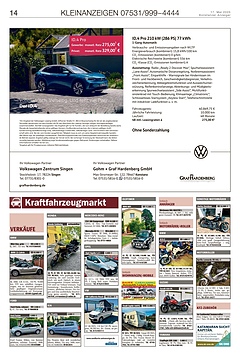 Kleinanzeigen 07531999-4444