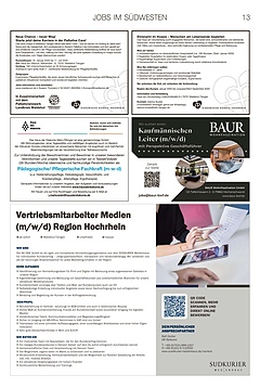 Jobs im S&uuml;dwesten