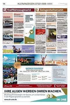 Kleinanzeigen 07531999-4444