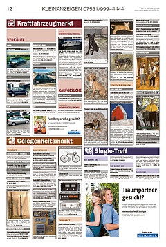Kleinanzeigen 07531999-4444