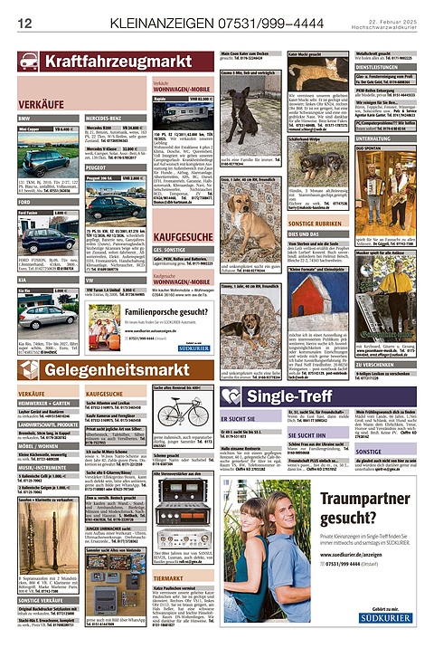 Kleinanzeigen 07531999-4444
