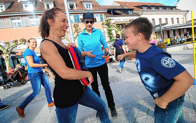 Jede Menge Spaß haben werden die Kinder am Samstag bei der 11. Überlinger Kinder-Olympiade in der Innenstadt.