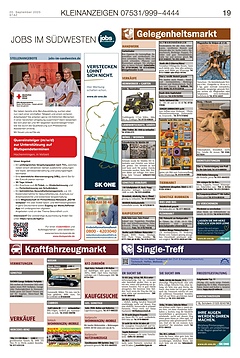 Kleinanzeigen 07531999-4444