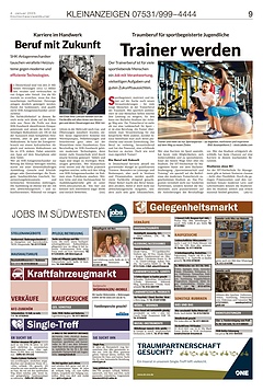 Kleinanzeigen 07531999-4444