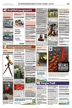 Kleinanzeigen 07531999-4444