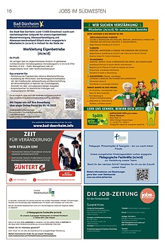 Jobs im Südwesten