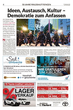 50 Jahre Stadt Waldshut-Tienge