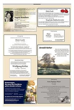 Familienanzeigen