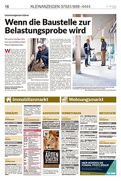 Kleinanzeigen 07531999-4444
