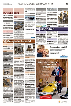 Kleinanzeigen 07531999-4444