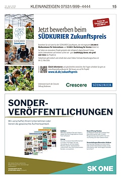 Kleinanzeigen 07531999-4444