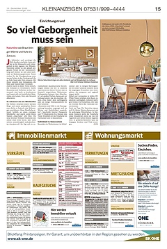 Kleinanzeigen 07531999-4444