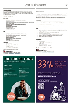 Jobs im S&uuml;dwesten