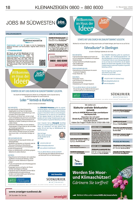 Kleinanzeigen 0800 - 880 8000