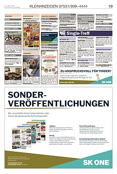Kleinanzeigen 07531999-4444