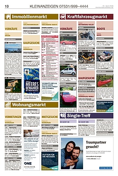 Kleinanzeigen 07531999-4444