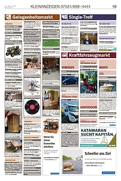 Kleinanzeigen 07531999-4444