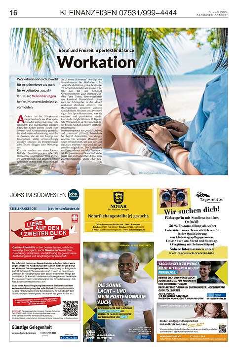 Kleinanzeigen 07531999-4444