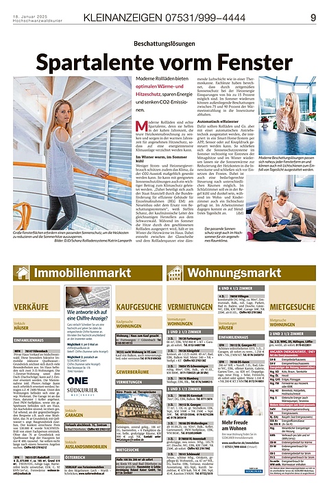 Kleinanzeigen 07531999-4444