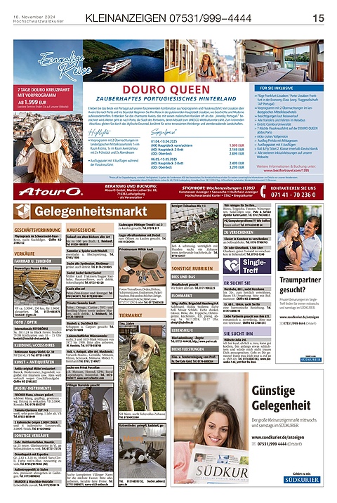 Kleinanzeigen 07531999-4444