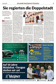 50 Jahre Stadt Waldshut-Tienge