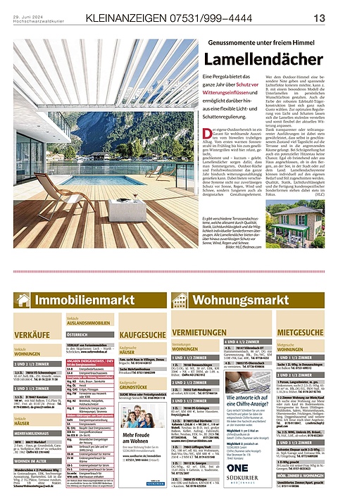 Kleinanzeigen 07531999-4444