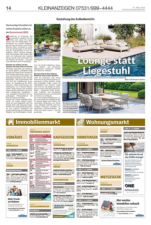 Kleinanzeigen 07531999-4444