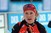 Janina Hettich-Walz vom SC Schönwald (hier beim IBU Biathlon Weltcup Verfolgung Frauen in Oberhof), will bei der WM unter die ersten sechs kommen.