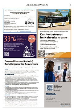 Jobs im Südwesten